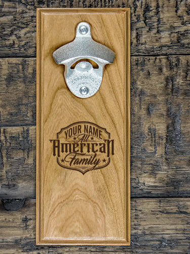All-American Family : Bottle Openers - Engraved