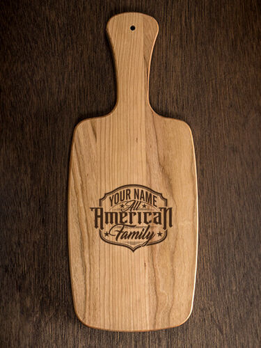 All-American Family : Cheese Boards - Engraved