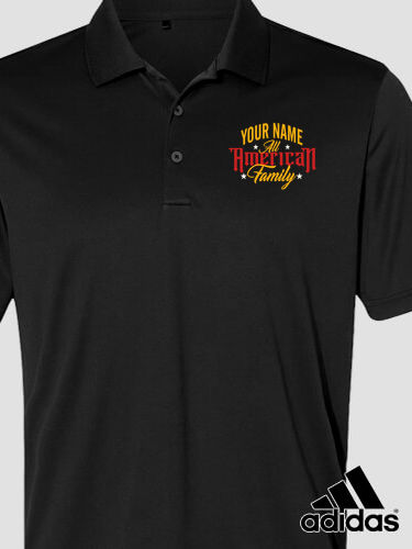 All-American Family : Embroidered Adidas&reg; Polo Shirts