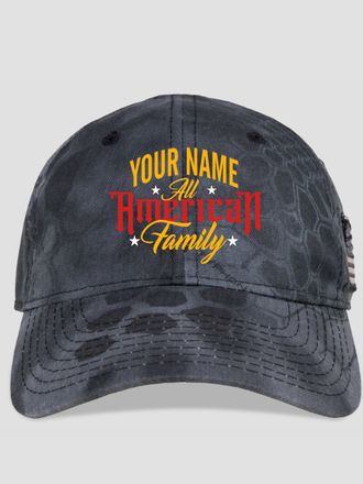All-American Family : Embroidered Kryptek Tactical Camo Hats
