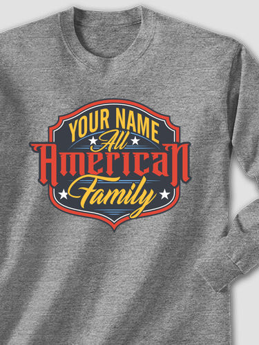 All-American Family : Printed Long Sleeves