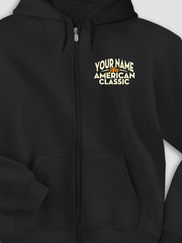 American Classic : Embroidered Zip Hoodies