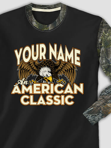 American Classic : Printed 2-Tone Camo Long Sleeves