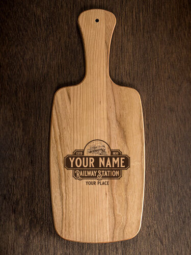 Railway Station : Cheese Boards - Engraved