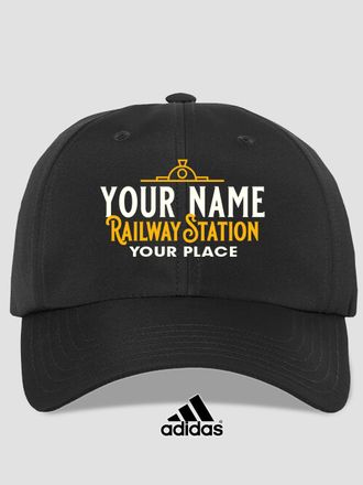 Railway Station : Embroidered Adidas&reg; Hats