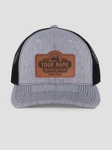 Railway Station : Structured Trucker Hats with Patch