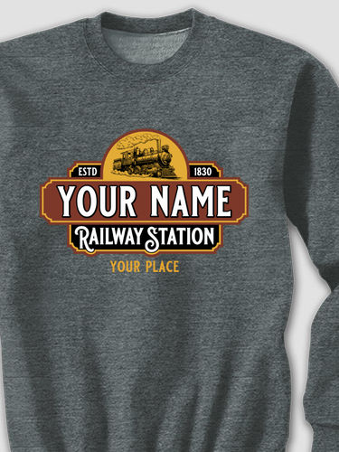Railway Station : Printed Sweatshirts