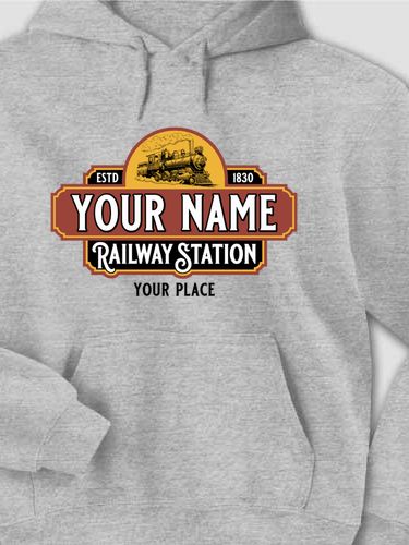 Railway Station : Printed Hoodies