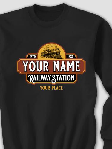 Railway Station : Printed Sweatshirts