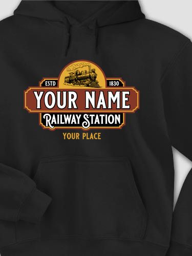 Railway Station : Printed Hoodies