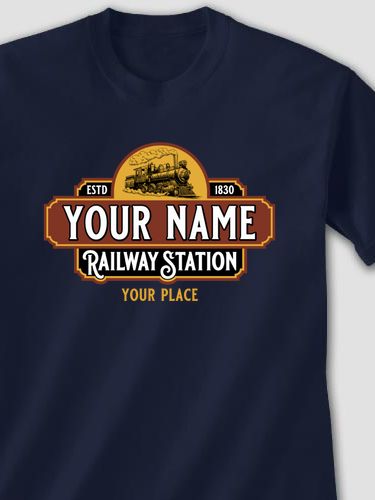 Railway Station : Printed T-Shirts