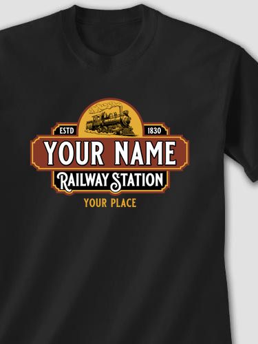 Railway Station : Printed T-Shirts