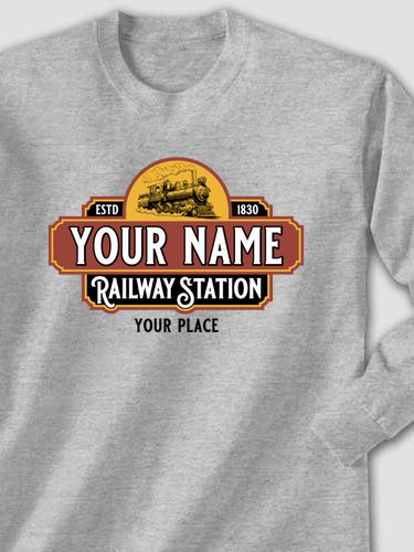 Railway Station : Printed Long Sleeves