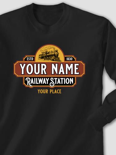 Railway Station : Printed Long Sleeves