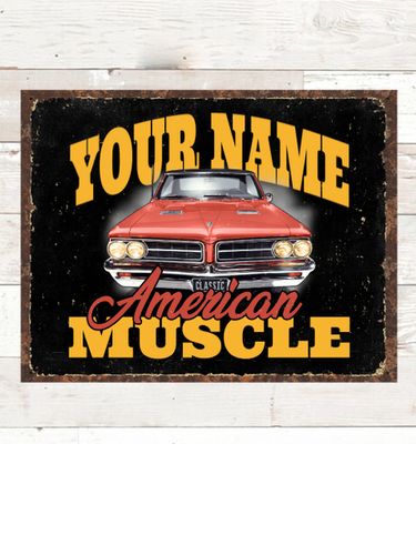 American Muscle Car : Tin Signs