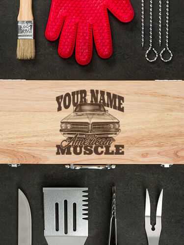 American Muscle Car : 10 Piece BBQ Set