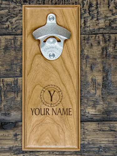 Woodworking Monogram : Bottle Openers - Engraved