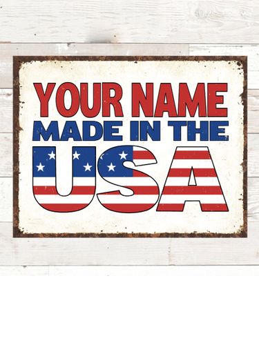 USA Family : Tin Signs