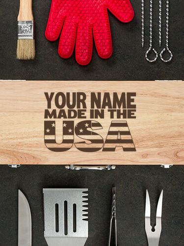 USA Family : 10 Piece BBQ Set