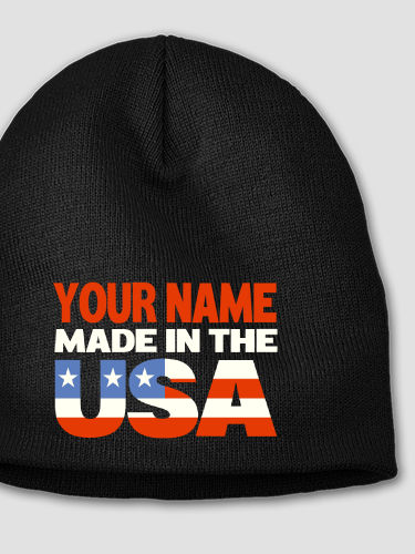 USA Family : Embroidered Beanies