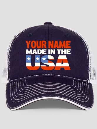 USA Family : Embroidered Trucker Hats