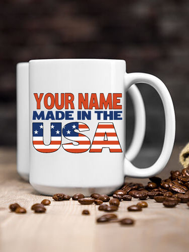 USA Family : Ceramic Coffee Mugs