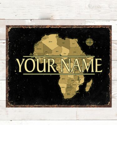 African Heritage : Tin Signs