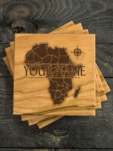 African Heritage : Coasters - Engraved