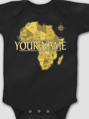 African Heritage : Printed Baby Bodysuits