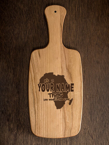 African American Thing : Cheese Boards - Engraved