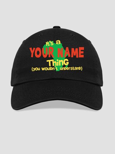 African American Thing : Embroidered Baseball Hats
