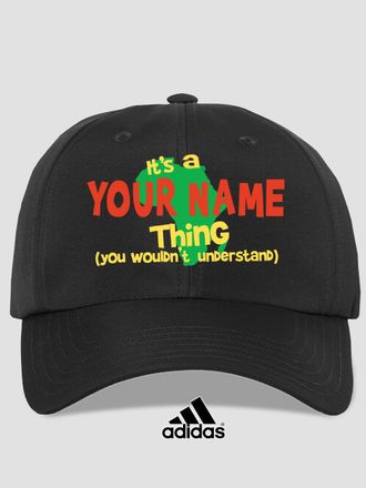 African American Thing : Embroidered Adidas&reg; Hats