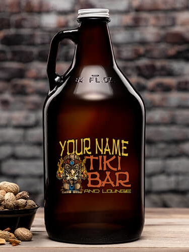 Tiki Bar : Beer Growlers - Color Printed