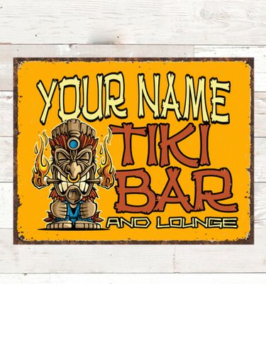 Tiki Bar : Tin Signs