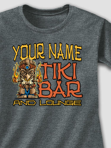 Tiki Bar : Adult Ladies Fitted T-Shirt