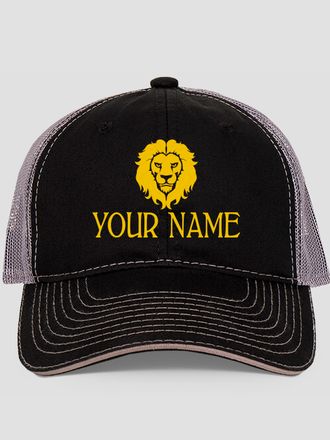 Lion : Embroidered Trucker Hats