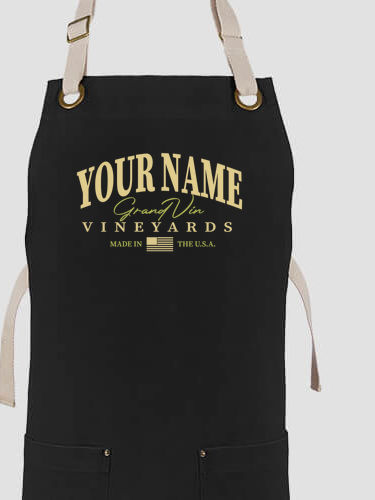 Grand Vineyards : Printed Canvas Work Aprons