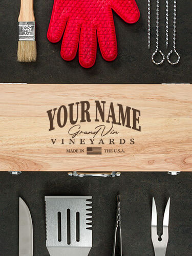 Grand Vineyards : 10 Piece BBQ Set