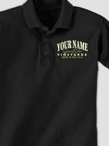 Grand Vineyards : Embroidered Polo Shirts