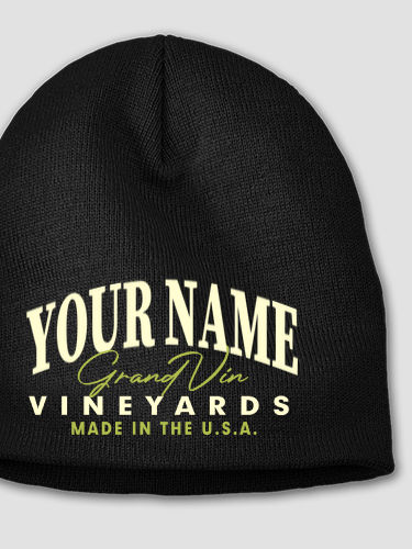 Grand Vineyards : Embroidered Beanies