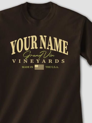 Grand Vineyards : Printed T-Shirts