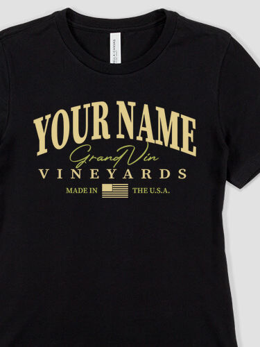 Grand Vineyards : Premium Ladies T-Shirts