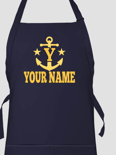 Nautical Monogram : Printed Aprons