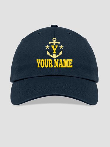 Nautical Monogram : Embroidered Baseball Hats