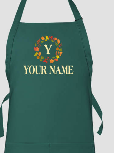 Fall Monogram : Printed Aprons