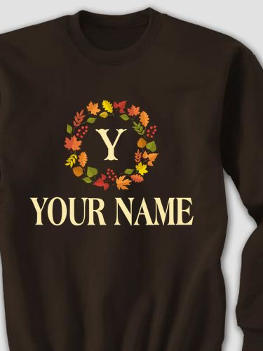 Fall Monogram : Printed Sweatshirts