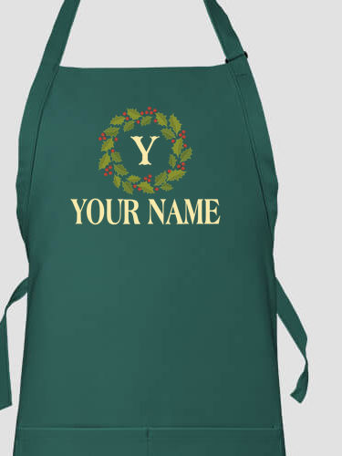 Christmas Monogram : Printed Aprons