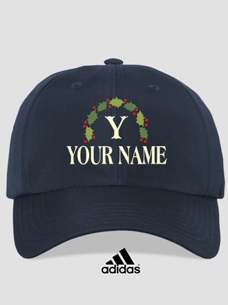 Christmas Monogram : Embroidered Adidas&reg; Hats