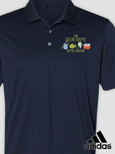 Better Together Fishing : Embroidered Adidas&reg; Polo Shirts