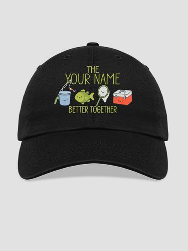Better Together Fishing : Embroidered Baseball Hats